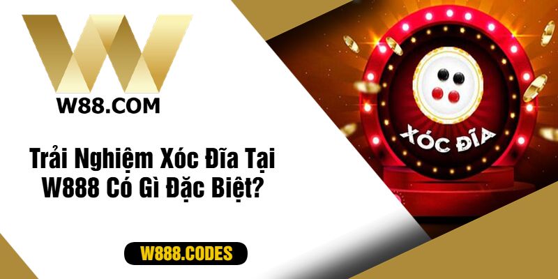 Trải Nghiệm Xóc Đĩa Tại W888 Có Gì Đặc Biệt?