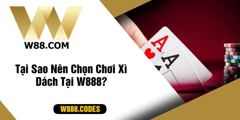 Tại Sao Nên Chọn Chơi Xì Dách Tại W888?